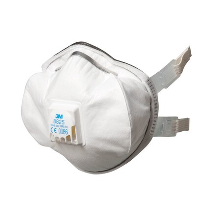 3M 8825 FFP2 Buckle Strap Dust/Mist Respirator - Box of 5