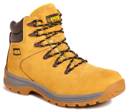 Honey Nubuck Hiker Boot With Mid-Sole - S3 SRA 