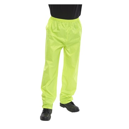 B-Dri Lightweight Nylon Wet Suit Trousers - Yellow 