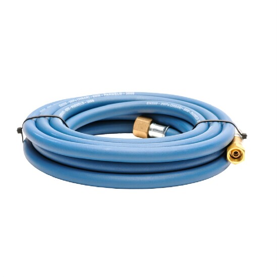 Hose - Oxygen 3/8 NB X 20 Mtr Blue C/W Fittings
