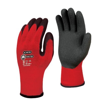 Skytec Tons Red - Latex heavy duty grip glove