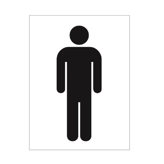 Toilets - Men 75mm X 175mm