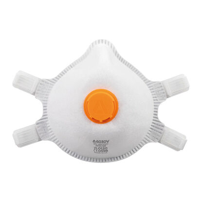 Alpha 6030V Moulded Mask Valved FFP3 - Box of 10