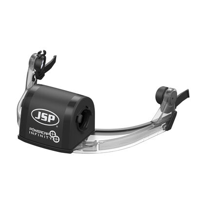 JSP Powercap Infinity - Twin Turbo Drive Unit and Visor Carrier Assembly