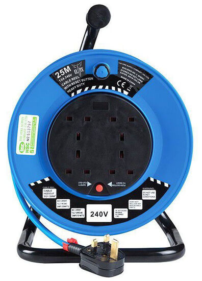 50M Industrial Trade Cable Reel - 13A
