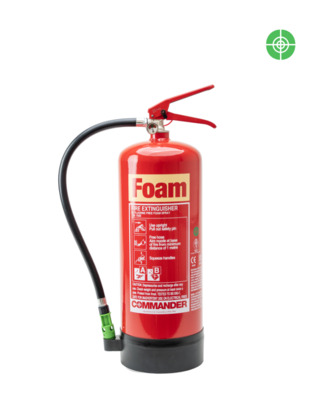 Commander Fluorine-Free Foam Fire Extinguisher (21A)