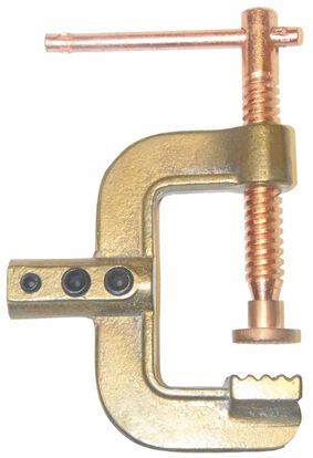 Weldfast 600A Brass G Type Earth Clamp