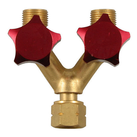 SWP Double Outlet Y-Piece with Valves