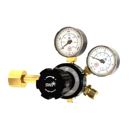 SWP Single Stage Two Gauge Argon Side Entry Regulator