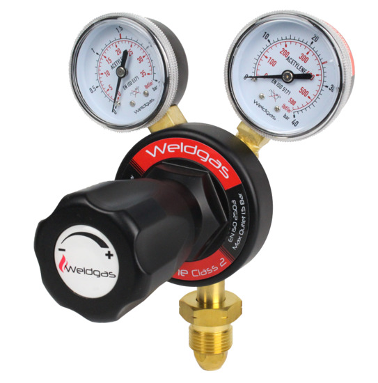 Weldgas Single Stage Two Gauge Acetylene Regulator