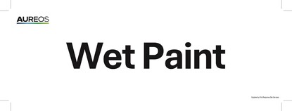 Show details for Wet paint 300mm X 100mm