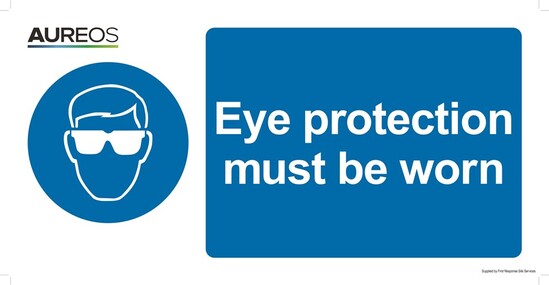 Picture of Eye Protection Must Be Worn 600mm X 300mm