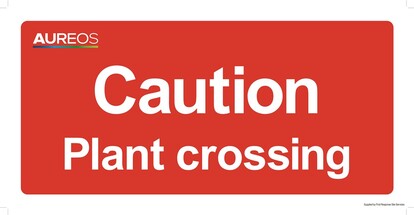Show details for Caution - Plant Crossing 600mm X 300mm