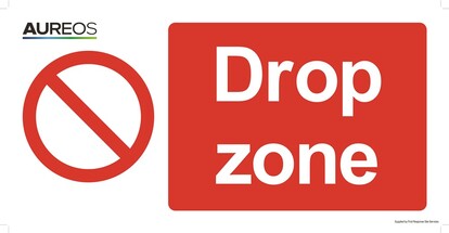 Show details for Drop zone 600mm X 300mm