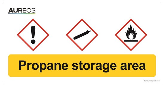 Picture of Propane Storage Area 600mm X 300mm