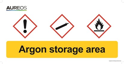 Show details for Argon storage area 600mm X 300mm