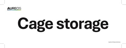 Show details for Cage storage 300mm X 100mm