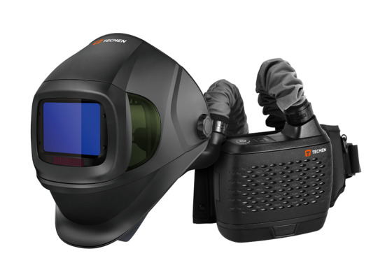 Tecmen V3 Welding Headset With Freflow PAPR Kit Bag Complete