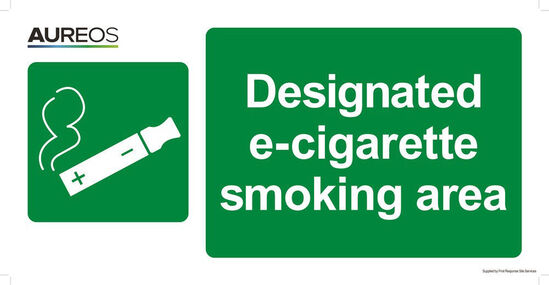 Picture of Designated E-Cigarette Smoking Area 600mm X 300mm
